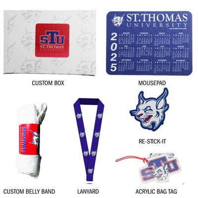 Fan Favorites Athletic Sports Fan College Kit - Kitting Box